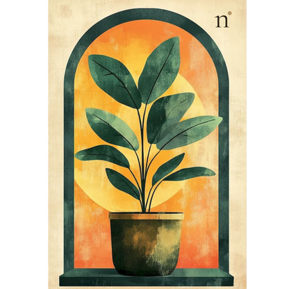 Arch Plant — Paint by Numbers