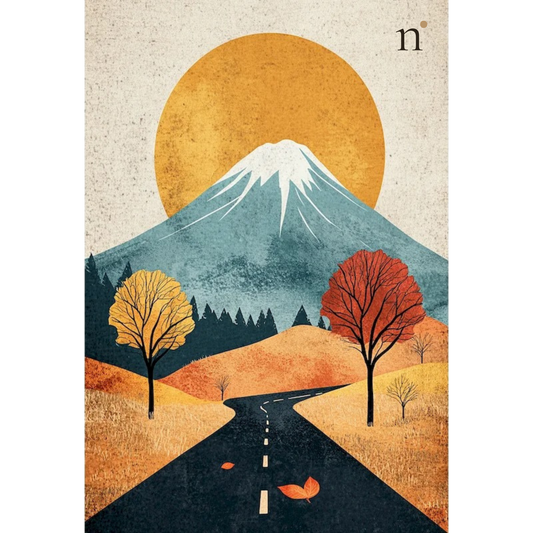 Autumn Road — Paint by Numbers