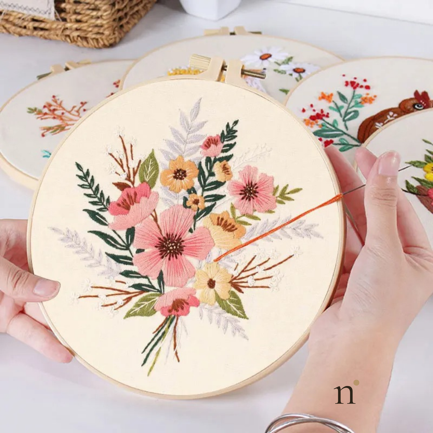 Lily of the Valley — Embroidery Kit