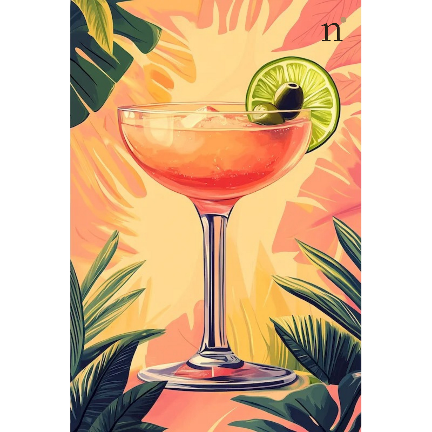 Evening Cocktail — Paint by Numbers