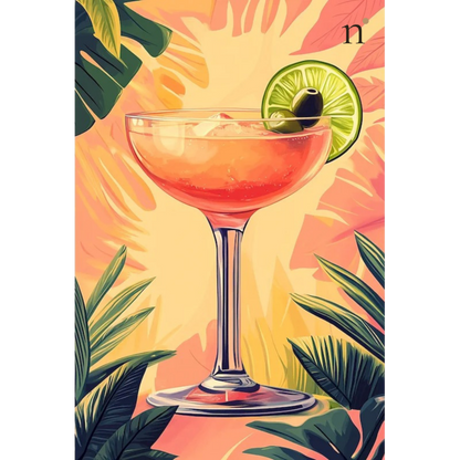 Evening Cocktail — Paint by Numbers
