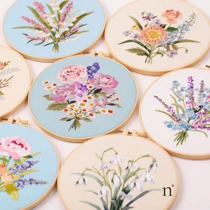 Lily of the Valley — Embroidery Kit