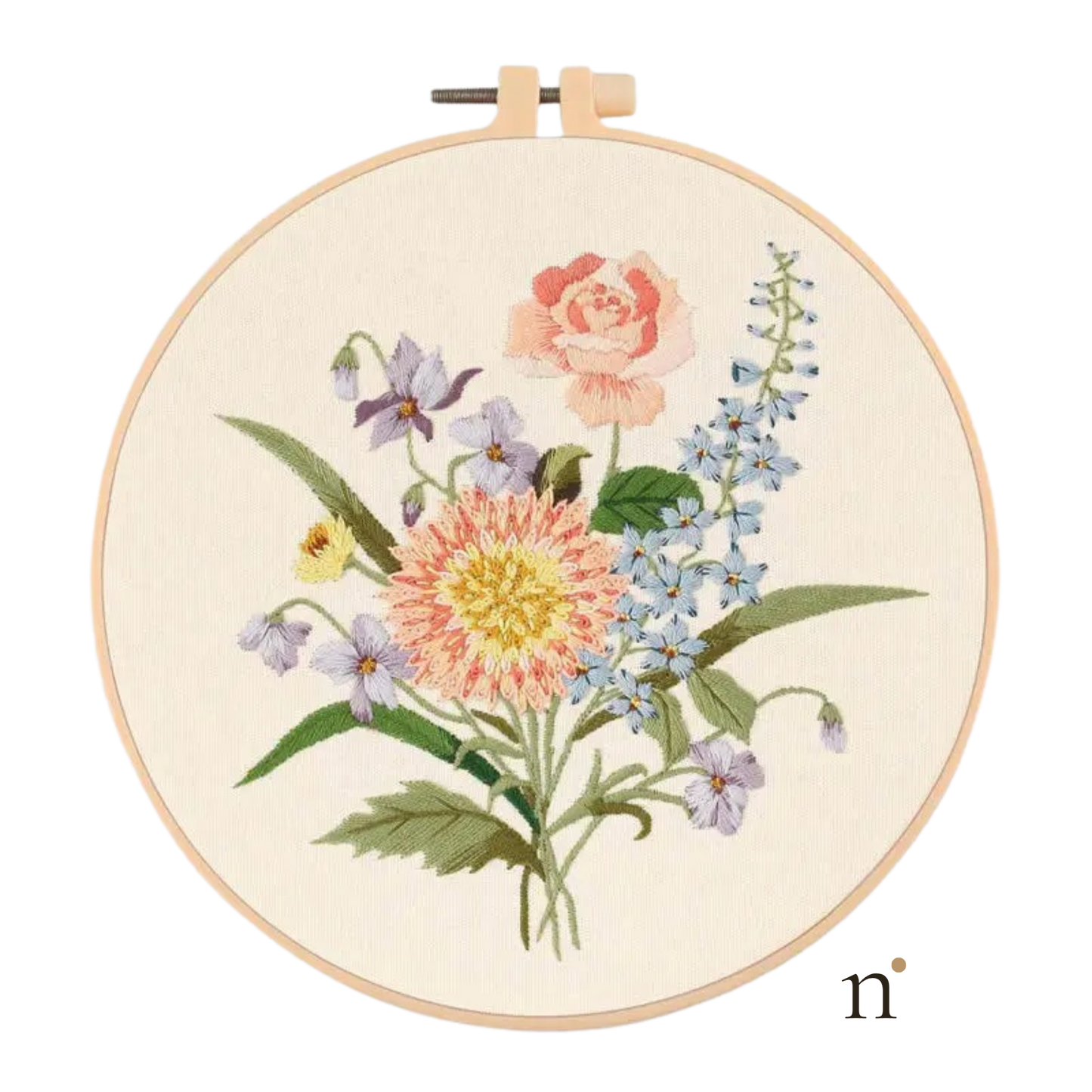 Garden Blooms — Embroidery Kit