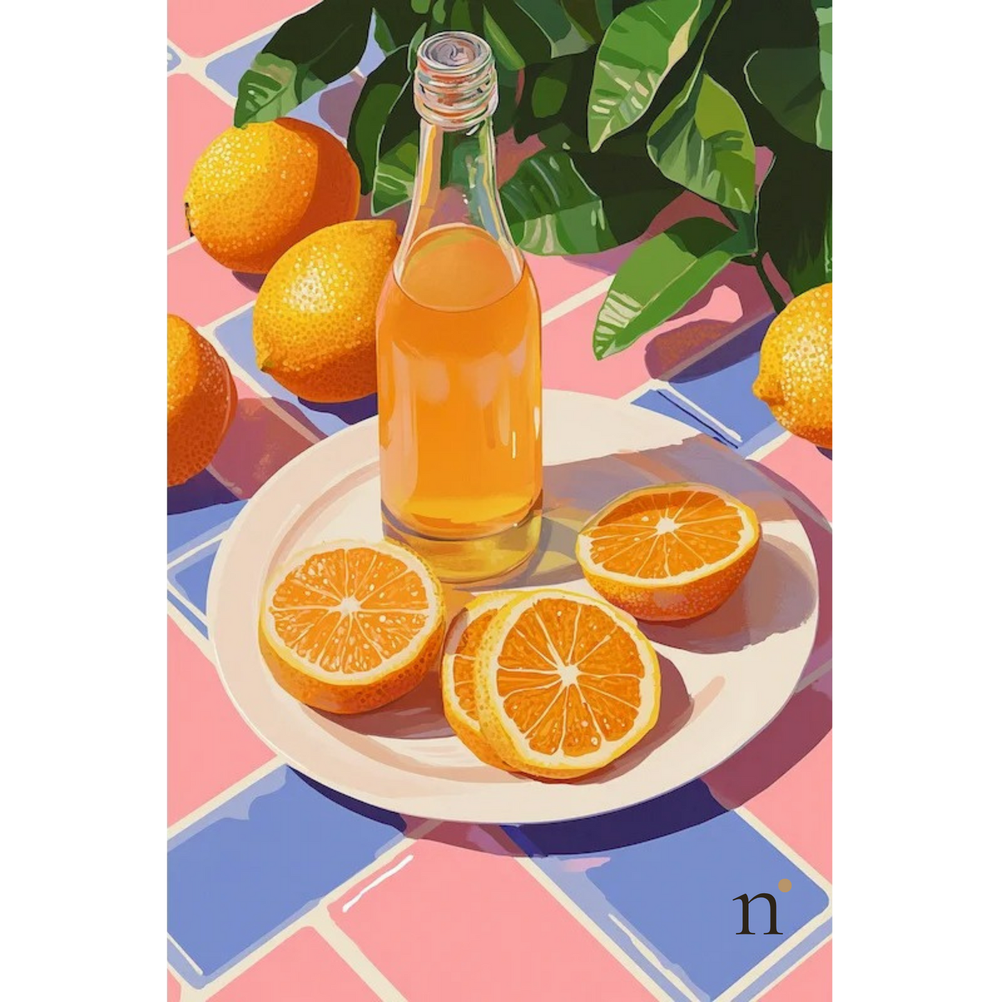 Morning Citrus — Paint by Numbers