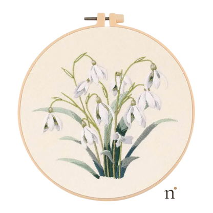 Snowdrop Garden — Embroidery Kit