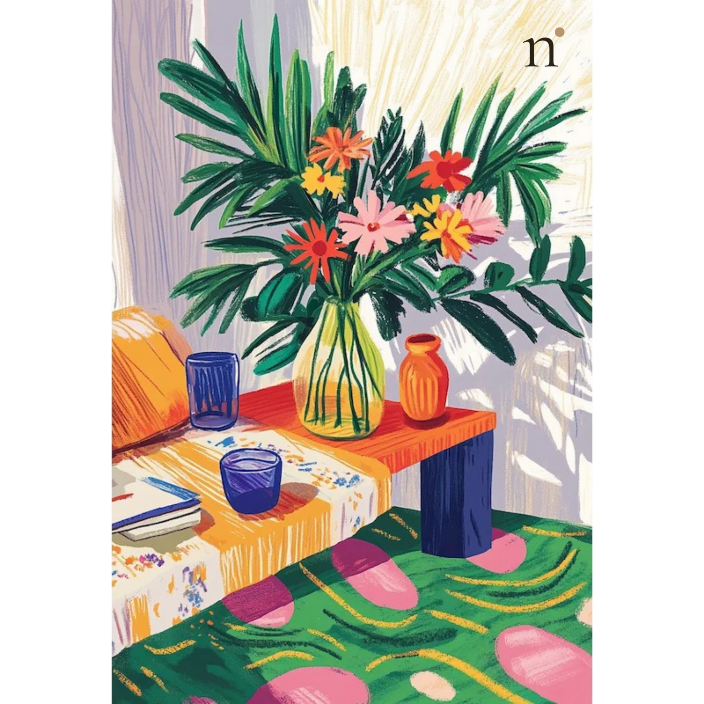 Summer Corner — Paint by Numbers
