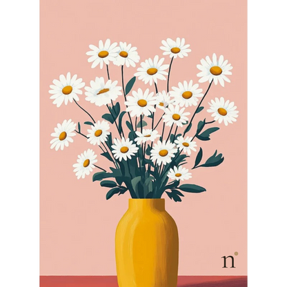 White Daisies — Paint by Numbers